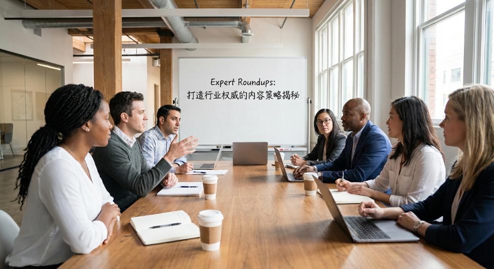 Expert Roundups：打造行业权威的内容策略揭秘第一张图