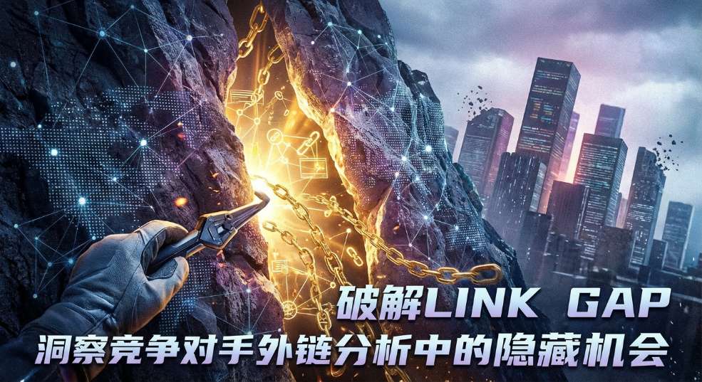 破解Link Gap：洞察竞争对手外链分析中的隐藏机会