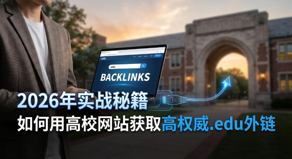 2026年实战秘籍：如何用高校网站获取高权威.edu外链