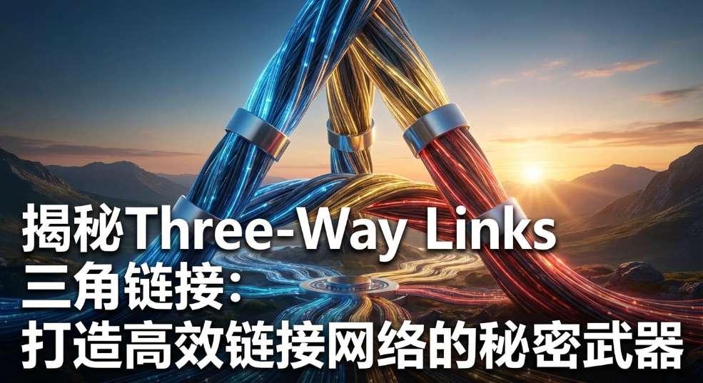 【揭秘Three-Way Links三角链接：打造高效链接网络的秘密武器】