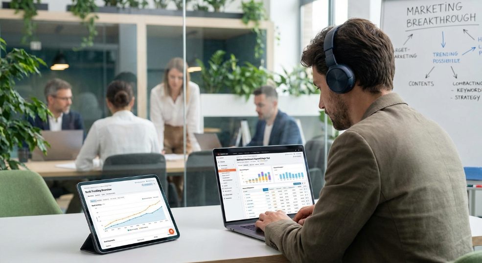 如何用SEMrush工具实现营销突破：关键词研究与排名追踪技巧解析第二张图