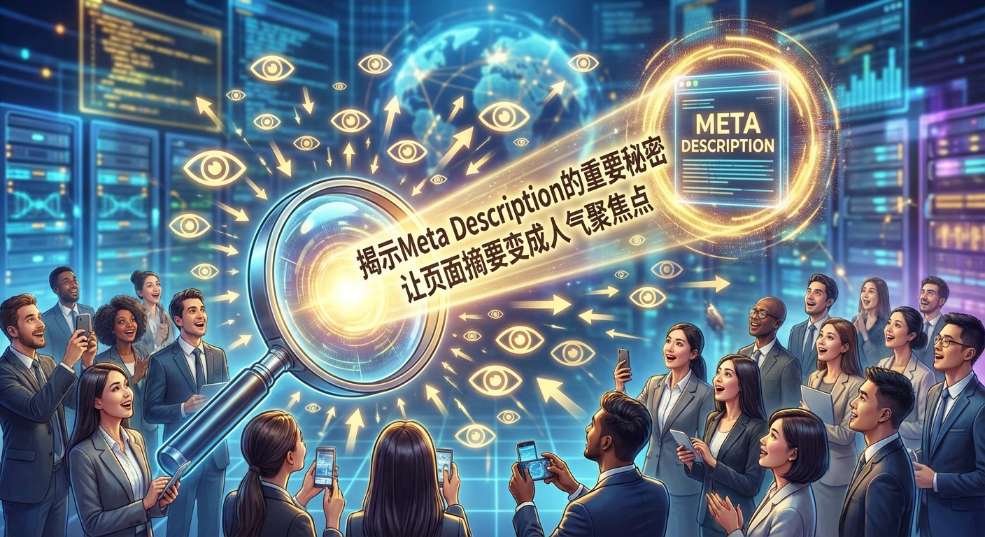 【揭示Meta Description的重要秘密：让页面摘要变成人气聚焦点】