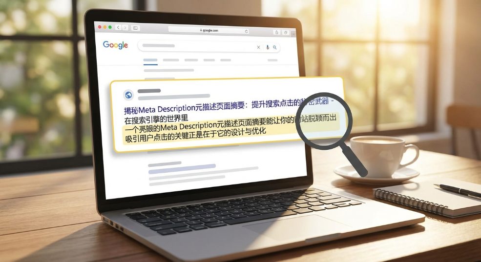 揭秘Meta Description元描述页面摘要：提升搜索点击的秘密武器第一张图