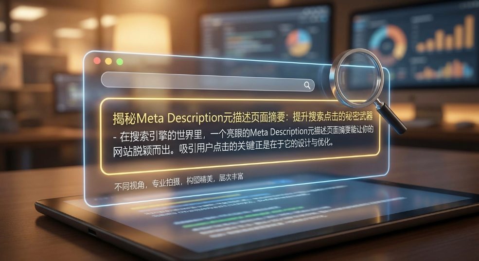 揭秘Meta Description元描述页面摘要：提升搜索点击的秘密武器第二张图