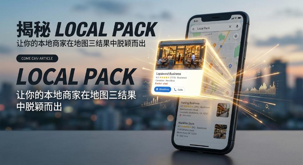 揭秘Local Pack：怎样让你的本地商家在地图三结果中脱颖而出
