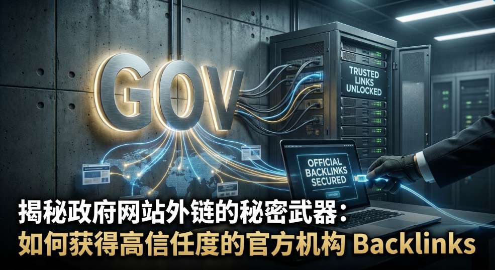 揭秘政府网站外链的秘密武器：如何获得高信任度的官方机构 Backlinks