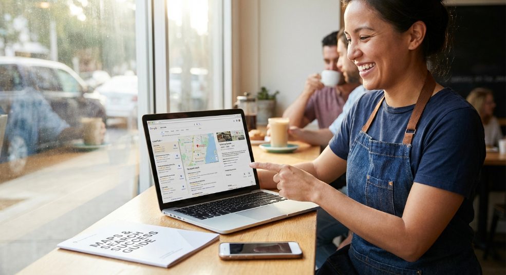 【揭秘:如何让你的本地商家轻松登上地图三结果和本地搜索顶部】 【揭秘:如何让你的本地商家轻松登上地图三结果和本地搜索顶部】第一张图