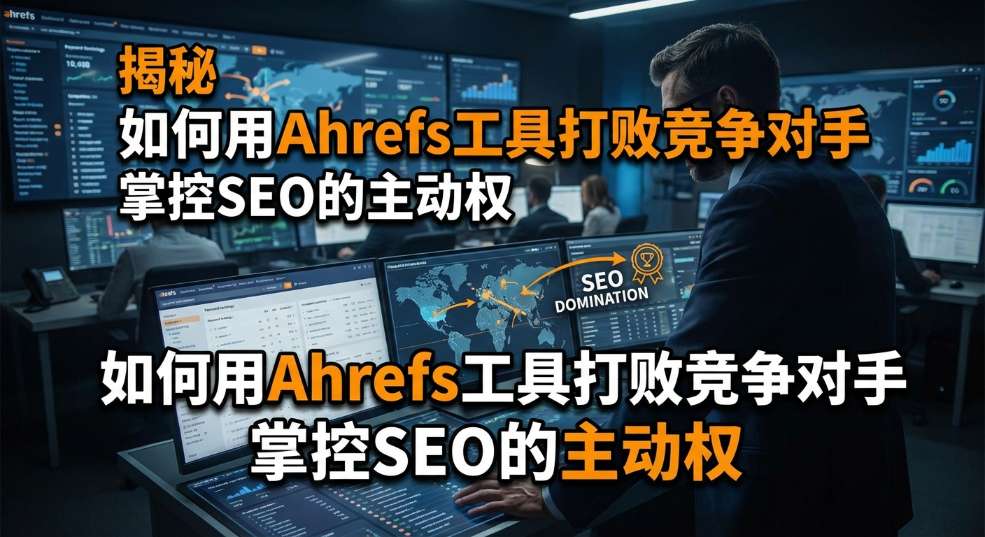 【揭秘！如何用Ahrefs工具打败竞争对手，掌控SEO的主动权】