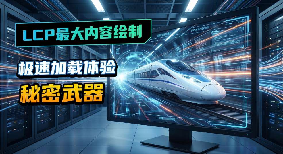 掌握LCP最大内容绘制，打造极速加载体验的秘密武器