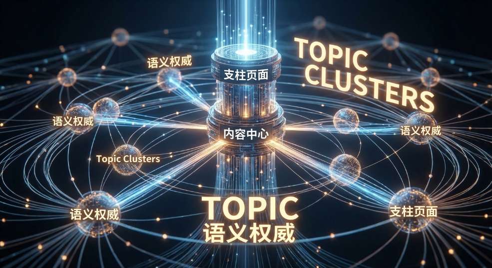 Topic Clusters 主题集群 内容中心 支柱页面 语义权威