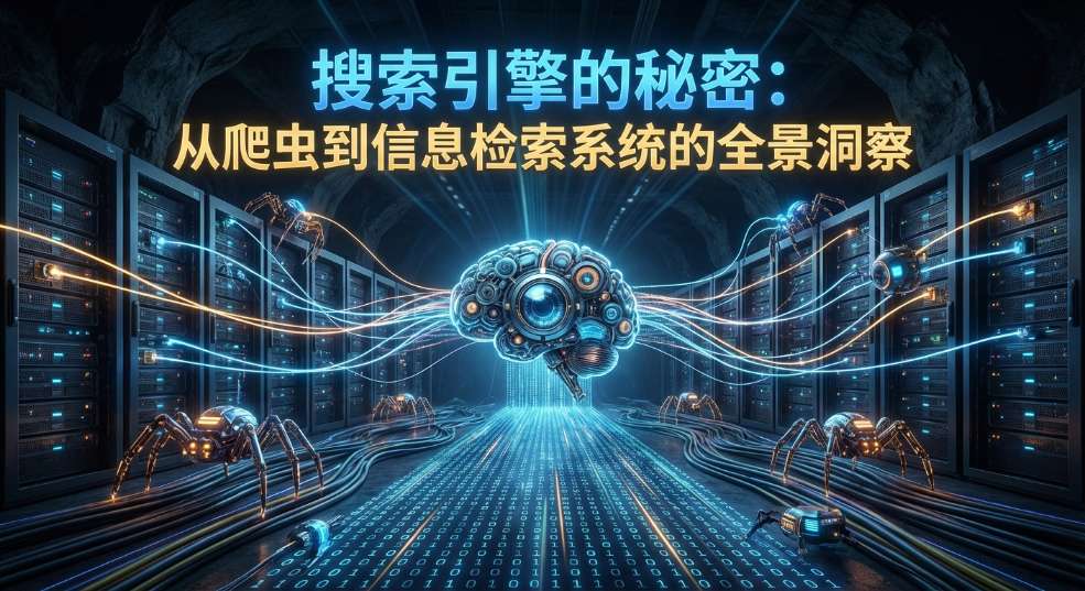 搜索引擎的秘密：从爬虫到信息检索系统的全景洞察