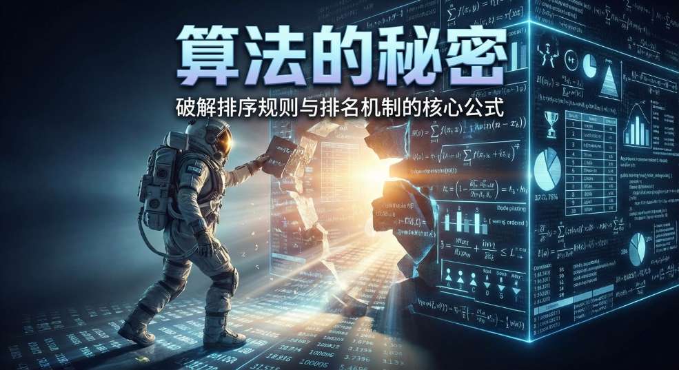算法的秘密：破解排序规则与排名机制的核心公式