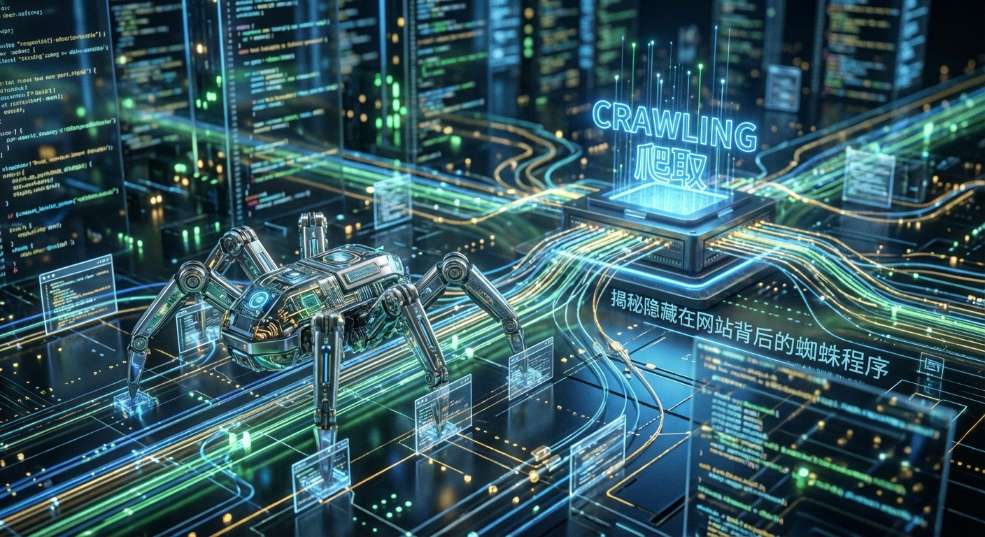 Crawling爬取：揭秘隐藏在网站背后的蜘蛛程序第二张图
