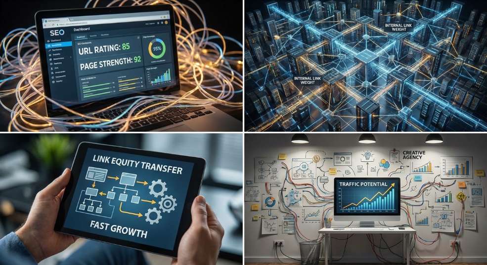 如何快速提升网站URL评级和页面实力？深度揭秘内链权重传递奥秘！第二张图