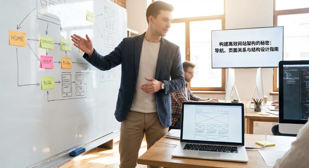 构建高效网站架构的秘密：导航、页面关系与结构设计指南第一张图