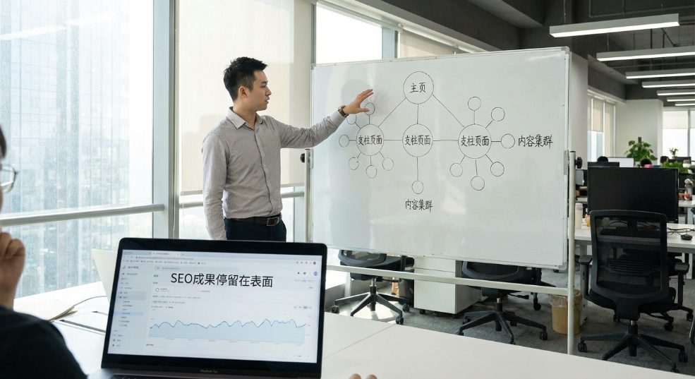 【内容集群：打造高效SEO布局的核心策略】第一张图