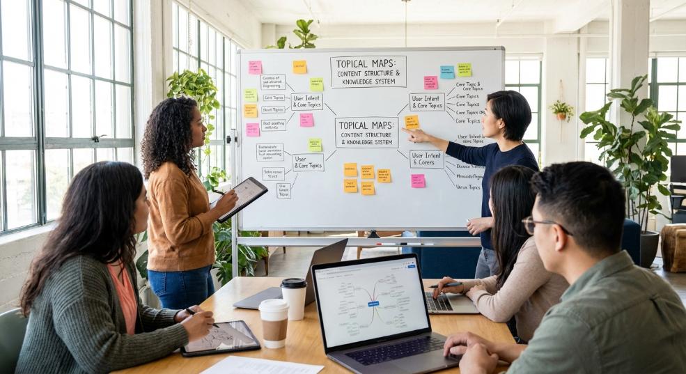 如何打造全面的Topical Maps：内容结构与知识体系的新风口第一张图