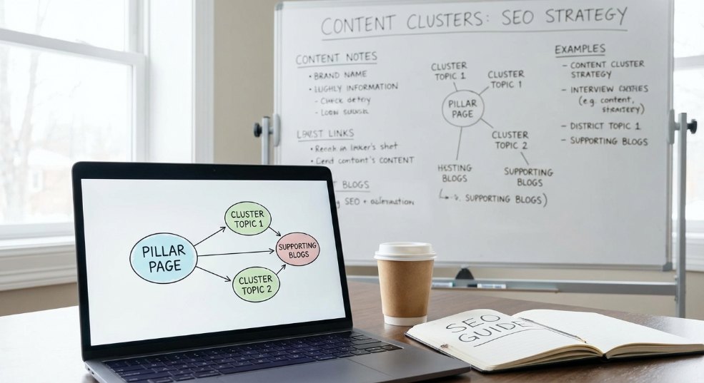 内容集群：打造高效SEO的主题组策略全指南第一张图