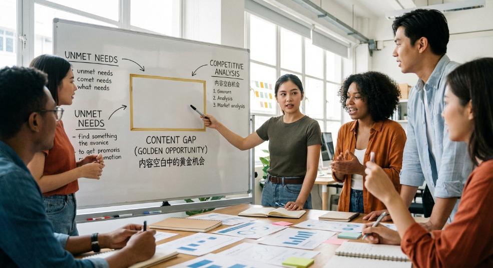 内容空白中的黄金机会:精准发现需求未满足与竞争分析的实战秘籍 内容空白中的黄金机会:精准发现需求未满足与竞争分析的实战秘籍第一张图