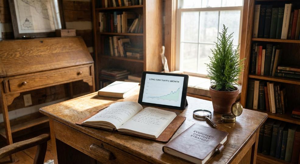 如何打造具有持久价值的Evergreen Content 实现长期流量第一张图