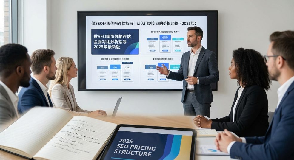做SEO网页价格评估指南｜从入门到专业的价格比较（2025版）第二张图