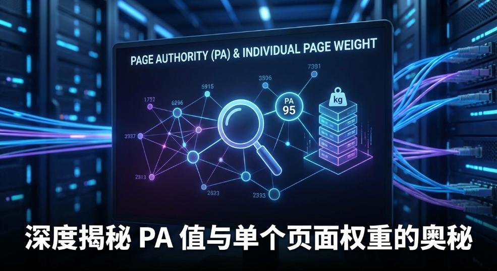 【深度揭秘：Page Authority、PA值与单个页面权重的奥秘】