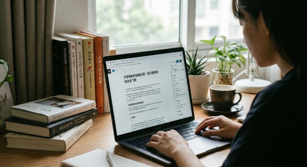 内容更新的秘密武器：旧文刷新助你排名飞跃第一张图