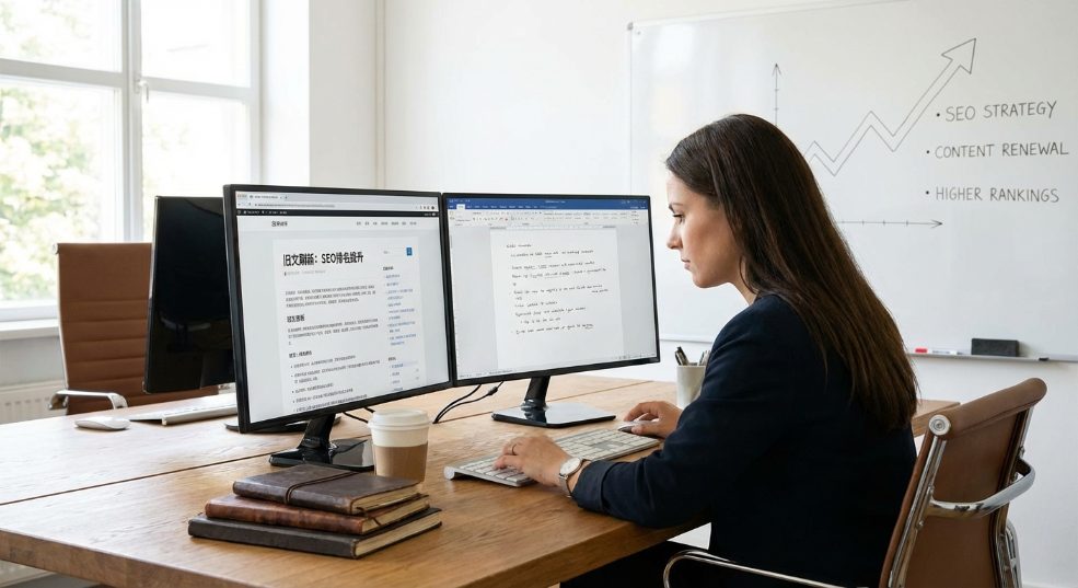 内容更新的秘密武器：旧文刷新助你排名飞跃第二张图