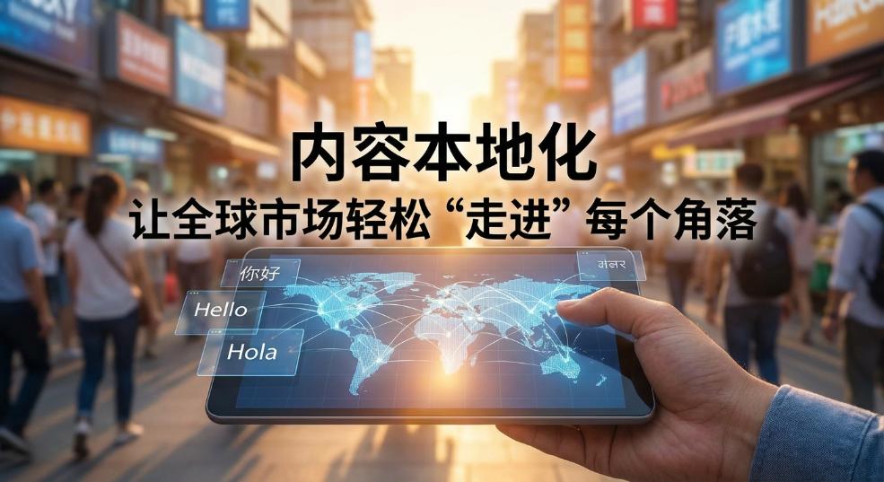 内容本地化：让全球市场轻松“走进”每个角落