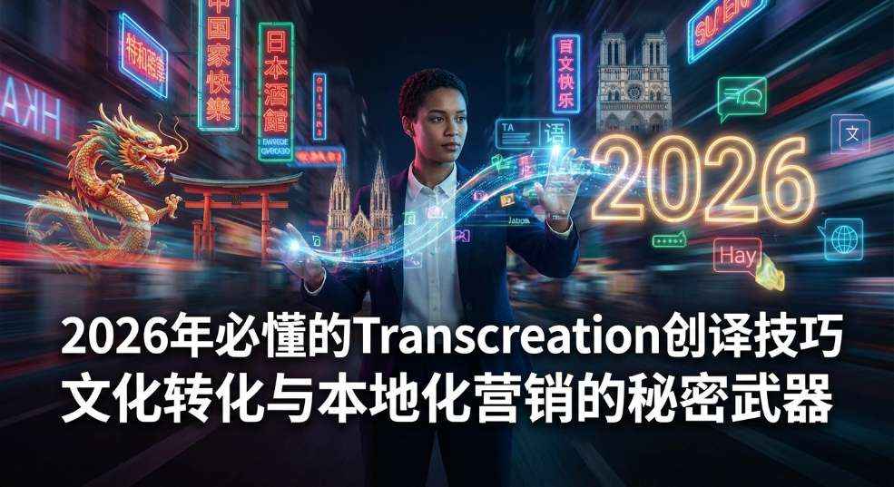 2026年必懂的Transcreation创译技巧：文化转化与本地化营销的秘密武器
