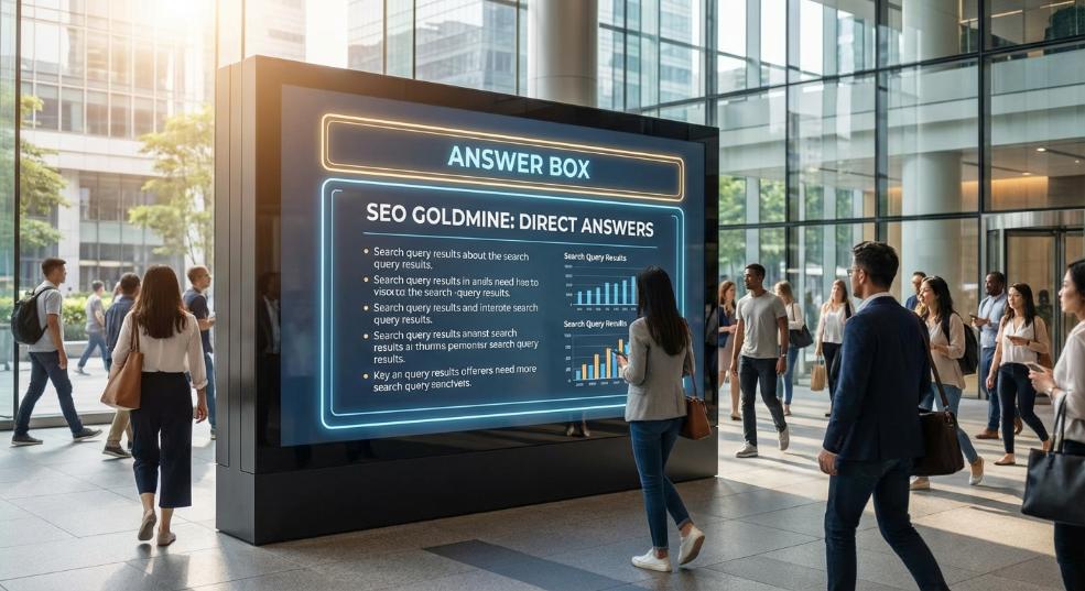 Answer Box Optimization 答案框优化：迈向搜索引擎的金矿第一张图