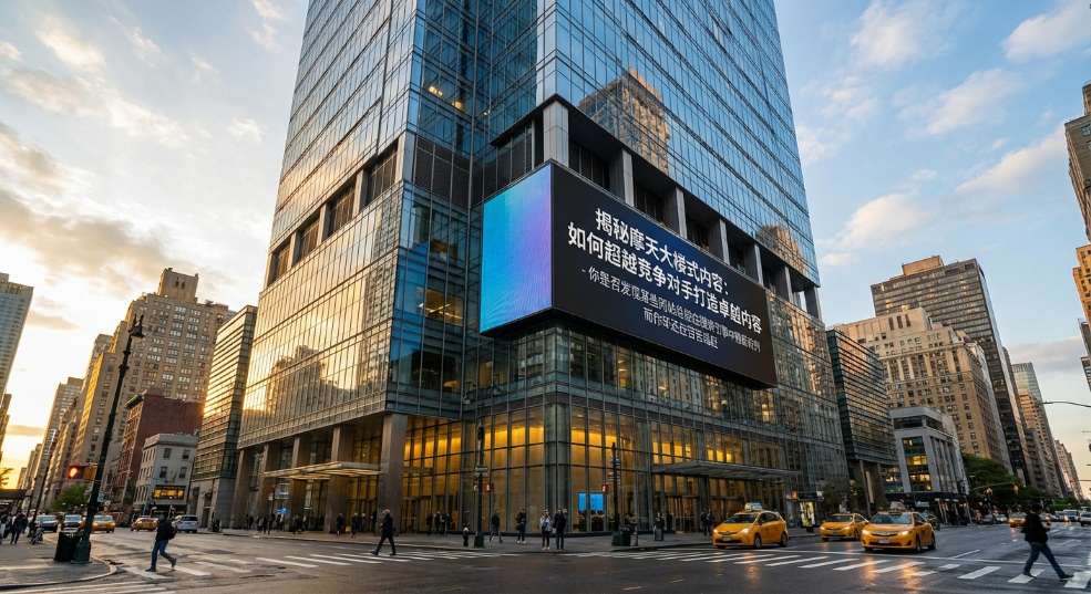 揭秘摩天大楼式内容：如何超越竞争对手打造卓越内容第一张图