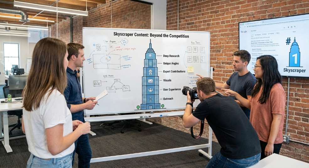 揭秘摩天大楼式内容：如何超越竞争对手打造卓越内容第二张图