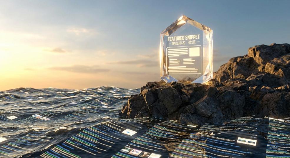 揭秘Featured Snippet：结构化答案如何让你登顶零位排名第一张图