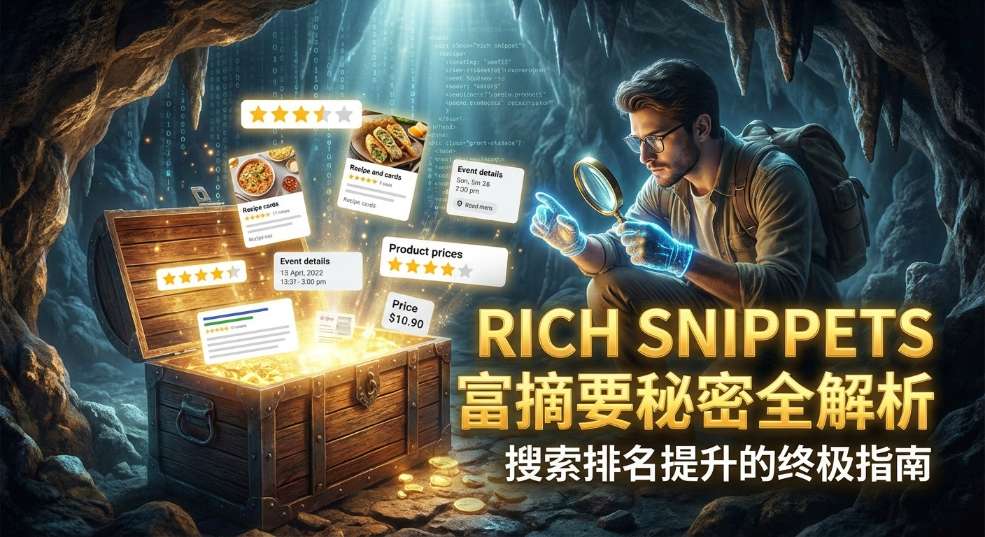 提升搜索排名：Rich Snippets富摘要的秘密全解析