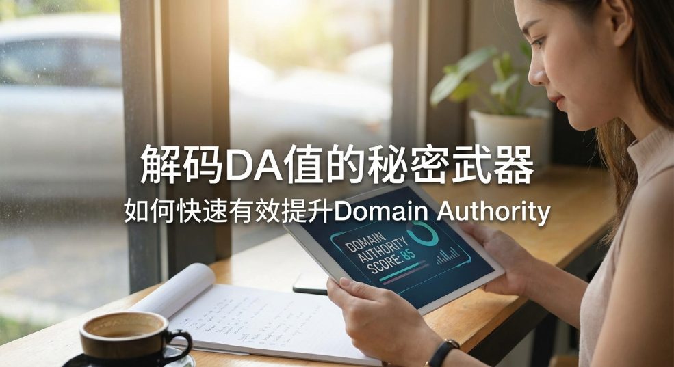 如何快速有效提升Domain Authority——解码DA值的秘密武器第一张图
