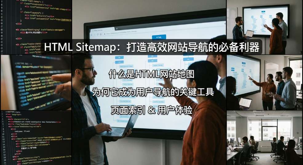HTML Sitemap：打造高效网站导航的必备利器第二张图