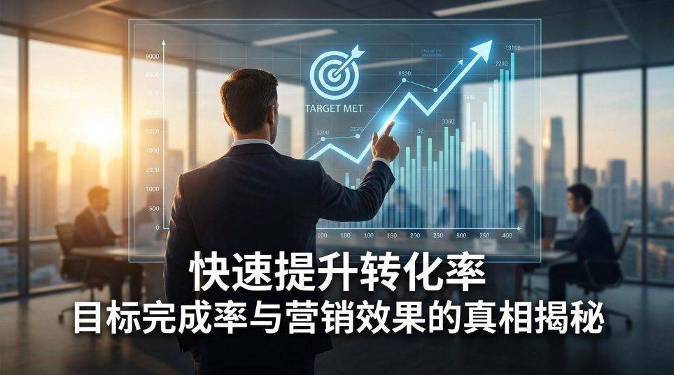 如何快速提升转化率：目标完成率与营销效果的真相揭秘