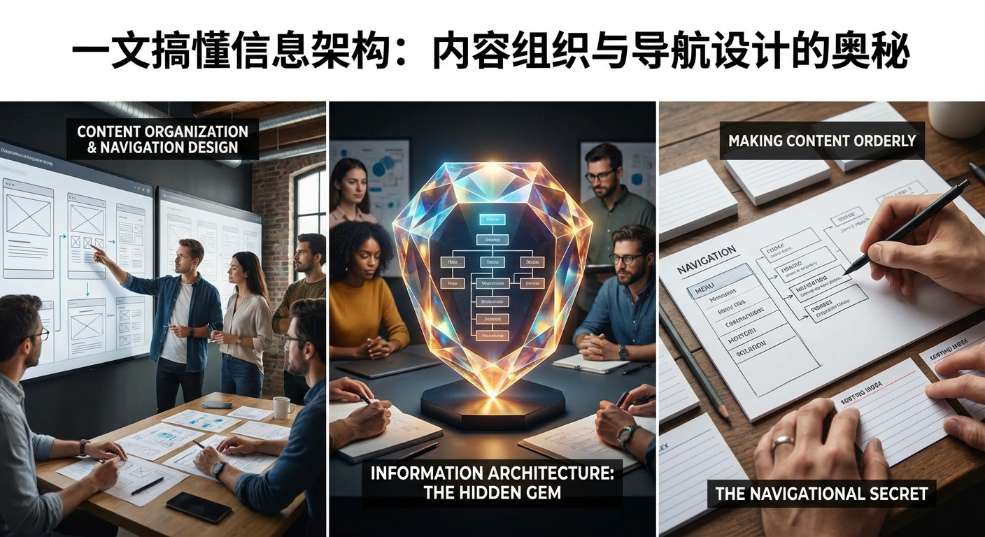 一文搞懂信息架构：内容组织与导航设计的奥秘第二张图