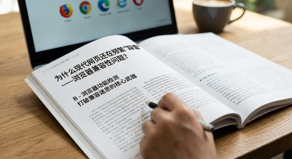 为什么现代网页还在频繁“踩雷”——浏览器兼容性问题？真相可能超乎你想象。可不要以为这是技术宅的专属烦恼，实际上，这直接关系到用户体验和网站流量。如何巧妙利用“B第一张图