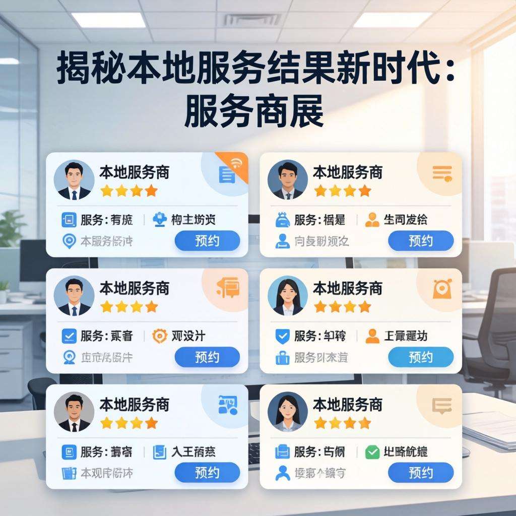 揭秘“本地服务结果”新时代：服务商展示与预约功能的实战变革第二张图