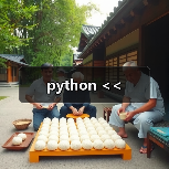 python <<（图1）