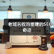 老域名收购重建的SEO奇迹（图1）