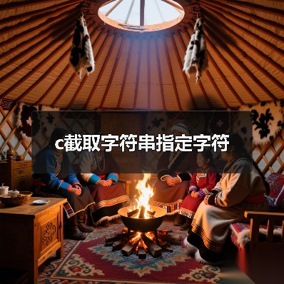 c截取字符串指定字符（图1）