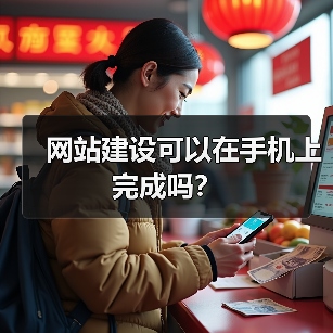 网站建设可以在手机上完成吗？（图1）