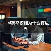 ai高斯模糊为什么有边界(图1) ai高斯模糊为什么有边界(图1)
