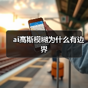 ai高斯模糊为什么有边界(图4) ai高斯模糊为什么有边界(图4)
