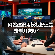 网站建设用模板好还是定制开发好？（图3）