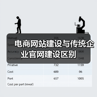 电商网站建设与传统企业官网建设区别(图1) 电商网站建设与传统企业官网建设区别(图1)