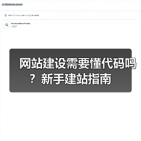 网站建设需要懂代码吗?新手建站指南(图4) 网站建设需要懂代码吗?新手建站指南(图4)
